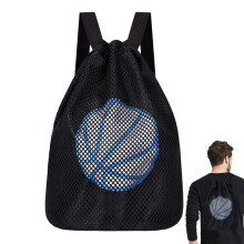 Basketball Bag Backpack Large Capacity Training Gym Bag For Men And Women Black Drawstring Soccer Backpack