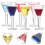 6Stk Mini Weingläser Cocktailgläser Spielzeug Requisiten 8