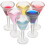 6Stk Mini Weingläser Cocktailgläser Spielzeug Requisiten 11