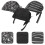 6Pcs Assorted Color Cotton Chef Hats Unisex Cooking Kitchen Caps 9