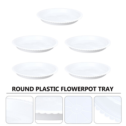 5St Plastic Bonsai Schotel Onderzetter 2