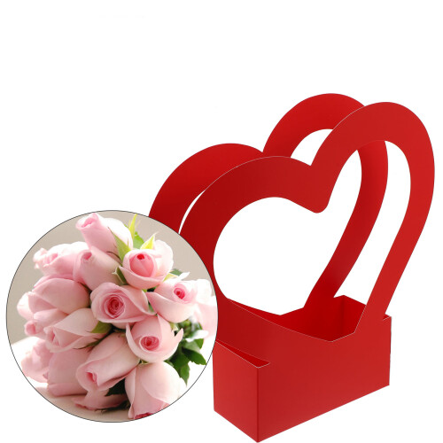 2Stk. Blumenverpackungsbox Papier Blumenverpackung 2