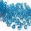 200 Kristall Bastelsteine 1,8x2,5 Cm Transparent 10