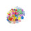 200 Kristall Bastelsteine 1,8x2,5 Cm Transparent 7