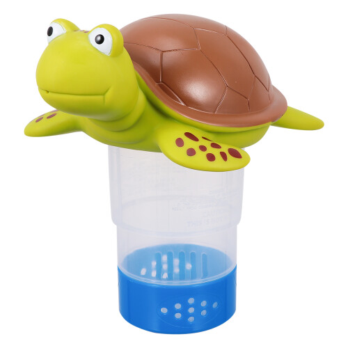Schildkröten-Pool-Chlorspender Tablettenhalter Zubehör 2