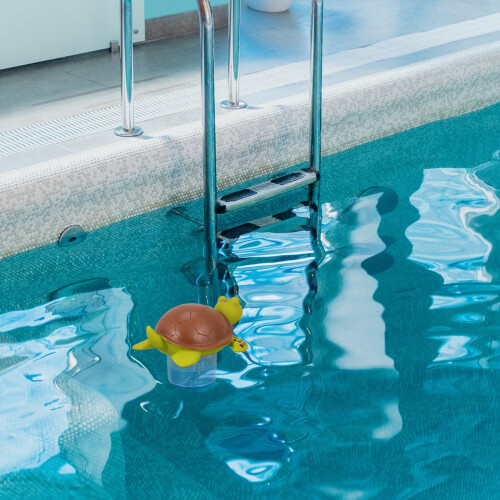Schildkröten-Pool-Chlorspender Tablettenhalter Zubehör 1