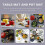 2Stk. Silikon Untersetzer Für Und Mikrowelle 10