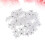 100 Mesh Applikation Besatz Diy Patchwork Nähsortiment Weiß 7