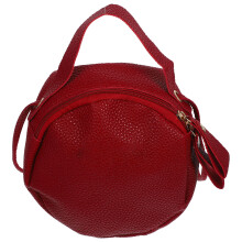 Pu Einzelschultertasche Streifen Für Damen (Rot)