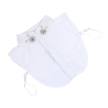Fashionabele Witte Faux Kraag Afneembare Blouse Dames 1