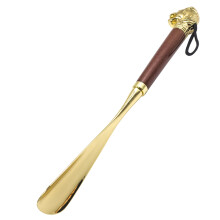 Shoe Extractor Shoehorn Schoenenheffing Legering Schoenenheffing Bruin
