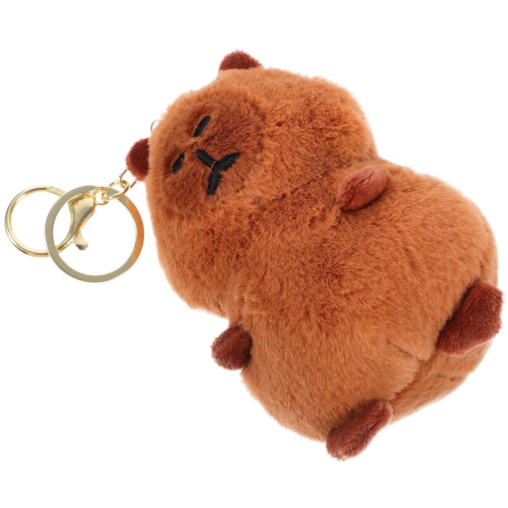 4 Stuks Capybara Sleutelhanger Hanger Charm-image