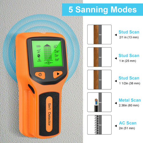 Metal Detector Zoeker Voltage Meter Wandpluggen 1