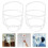 20 Mesh Zak Hanger Wit Plastic 10