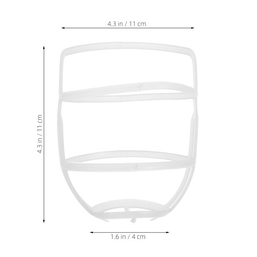 20 Mesh Zak Hanger Wit Plastic 2