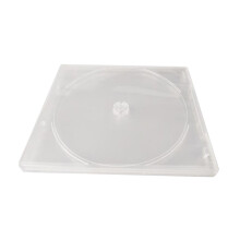 Clear CD Cases 10-Piece, Portable Waterproof CD and DVD Protection, Replacement Cases