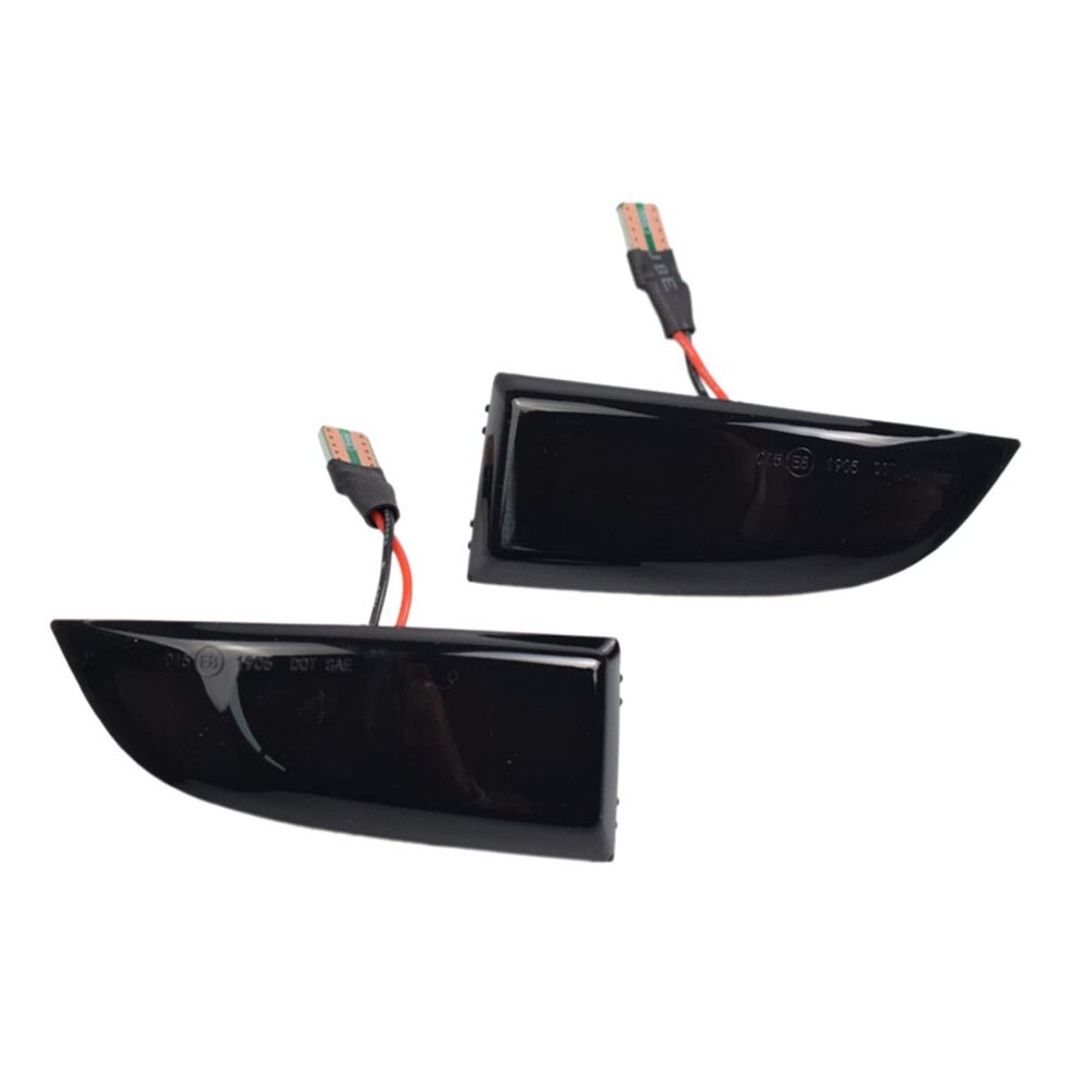 Dynamic Blinker Mirror Turn Signal For Megane Mk3, Laguna Iii X91, Grand Scenic Iii, Fluence, Latitude, Safrane Yellow 9393856321407