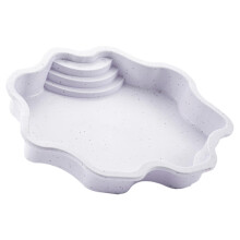 Reptiles Bathing Pool With Step - Large Marble White, Suitable For Turtles And Lizards