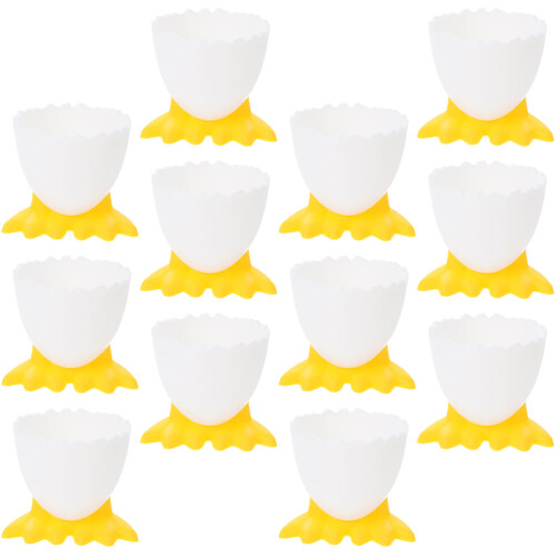 12 Eierbecher, Cartoon Eierhalter Für Weichgekochte Eier