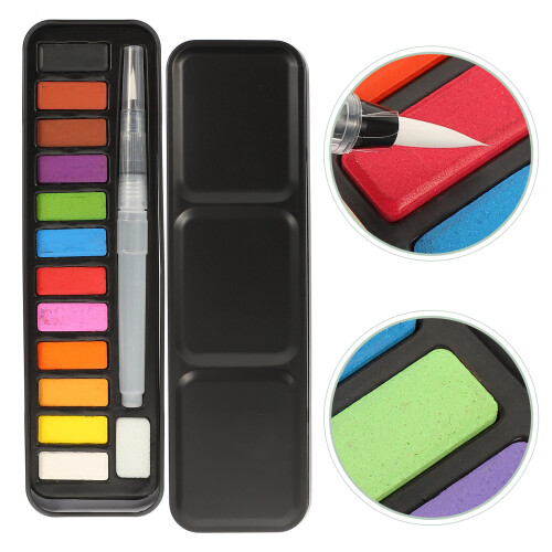 Voyage Noir Avec Accessoires Peinture DIY 1