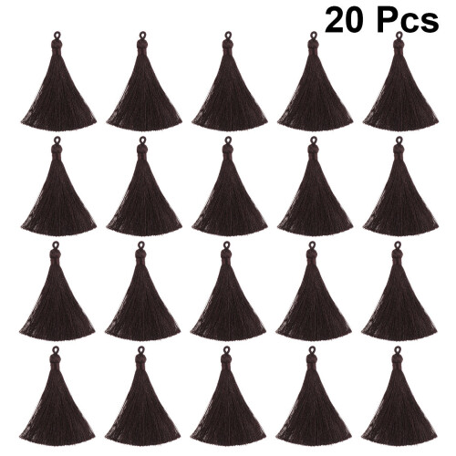 20 Lose Eissilk Ohrring Quasten Schmuck