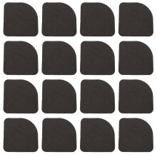 24Stk Waschmaschine Rutschfeste Schallschutz Pads EVA