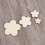 100Pièces Décor Bois Beige De Prunier Pour Scrapbooking Fêtes 8