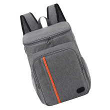1St Oxfordstoff Isolierbeutel Für Camping Mittagessen Rucksack Grau