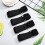 4Pcs Durable Elastic Cinch Straps Black Hook and Loop Cable Organizer 5
