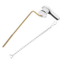 1 Set Toilettenzugstange Seitlich Mit Edelstahlkette