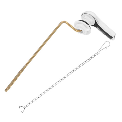 1 Set Toilettenzugstange Seitlich Mit Edelstahlkette
