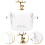 High Borosilicat Bratentopf Mit Elchdesign Deckel Topf 4