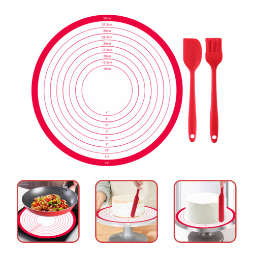 Runde Teigmatte Für Lebensmittel – Backzubehör 1 Set 2