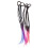 4St Braid Wig Elastische Haargummis Für Zöpfe Pferdeschwanz Kinder 3