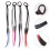 4St Braid Wig Elastische Haargummis Für Zöpfe Pferdeschwanz Kinder 8