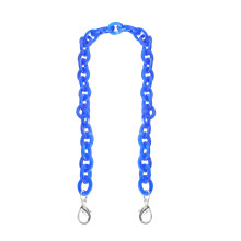 60 Cm Lange Acryl Umhängetasche Mit Endalloy Schnalle Blau
