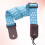 Sangle Ukulélé Coton Ciel Bleu Ajustable Tête En Cuir 8