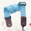 Sangle Ukulélé Coton Ciel Bleu Ajustable Tête En Cuir 7
