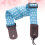 Sangle Ukulélé Coton Ciel Bleu Ajustable Tête En Cuir 10