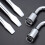 Adjustable Wrench 23mm Lug Nut Socket, Silver Metal Car Wheel Spanner, Durable Wheel Socket Tool for Lug Nuts 2