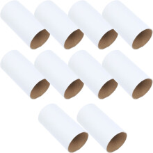 10 Stuks Witte Papieren Buisrollen Voor Knutselwerk En Posters