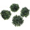4 Stuks Kunstmatige Topiary Bollen Hangende Gesimuleerd Milano 10