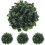 4 Stuks Kunstmatige Topiary Bollen Hangende Gesimuleerd Milano 2