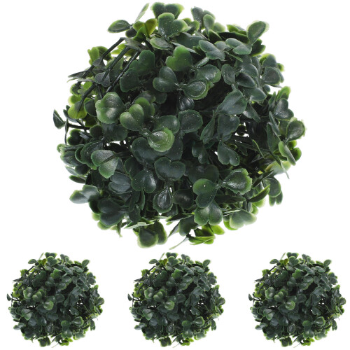 4 Stuks Kunstmatige Topiary Bollen Hangende Gesimuleerd Milano 1