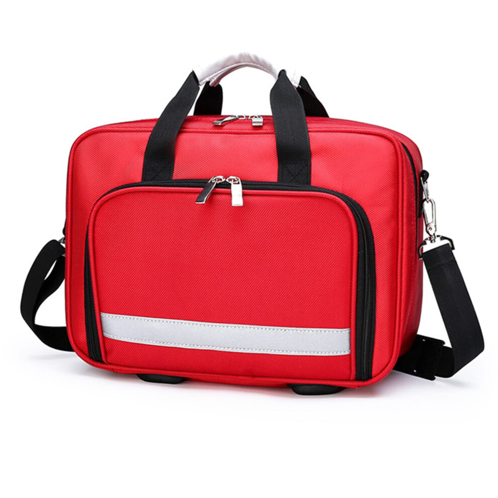 Emergency Shoulder Bag Empty Trauma First Aid Kit Bag With Handle First Responder For Home Office Outdoor