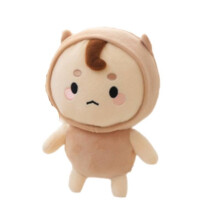 (55cm/21.65in)Peluches sarrasin de Noël cadeau de Noël garniture ornement remplissage poupée d'accompagnement