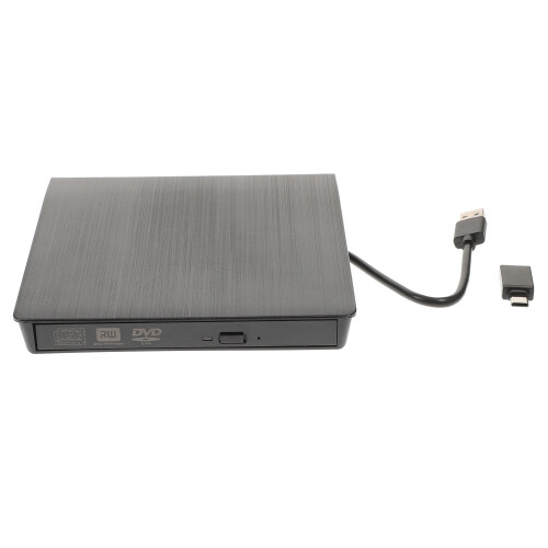 Externer Einbauschacht Cd Dvd Rw Optischer Brenner Schwarz