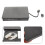 Externer Einbauschacht Cd Dvd Rw Optischer Brenner Schwarz 4