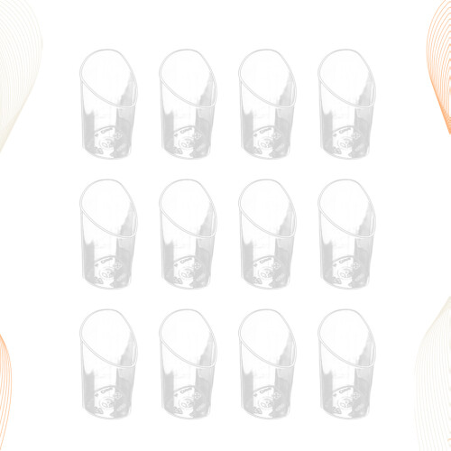 30Stk Mini Dessertbecher Transparent Tragbar Für Pudding Mousse 2