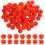 500 Stk. 25 Mm Plüschkugeln Elastisch Für Kinder (Orange) 6